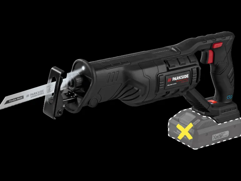 Accu-reciprozaag 20 V zonder accu en lader<PARKSIDE PERFORMANCE® Best