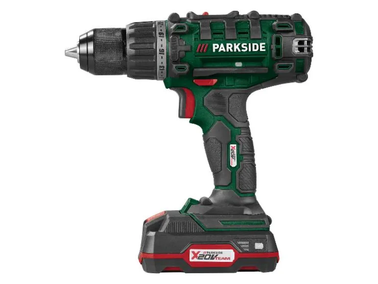 Accu-schroefboormachine set 20 V met 2 Ah accu en 2,4 A lader<PARKSIDE® Hot