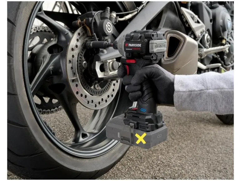 Accu-slagmoersleutel 1/4" 20 V met accu en lader<PARKSIDE PERFORMANCE® Online
