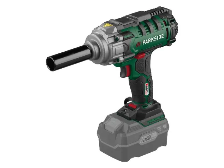 Accu-slagmoersleutel 20 V zonder accu en lader<PARKSIDE® Outlet
