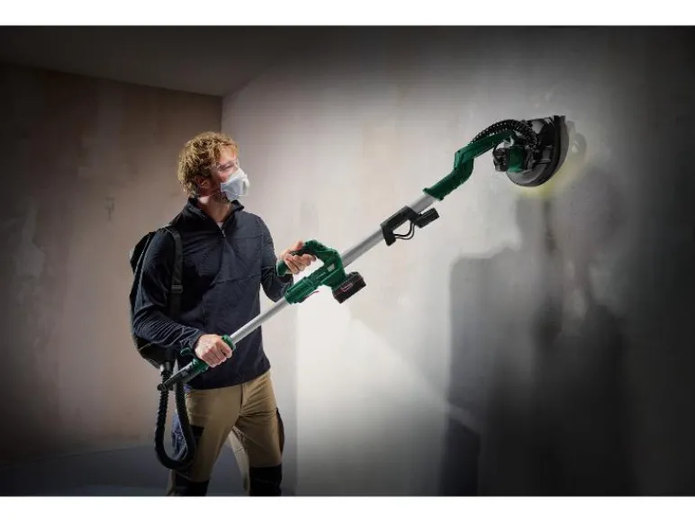 Accu-wand- en plafondschuurmachine 20 V zonder accu en lader<PARKSIDE® Outlet