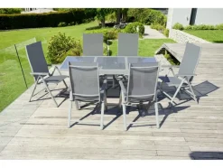 Aluminium tuinset Houston 7-delig<LIVARNO home New