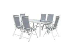 Aluminium tuinset Houston 7-delig<LIVARNO home New