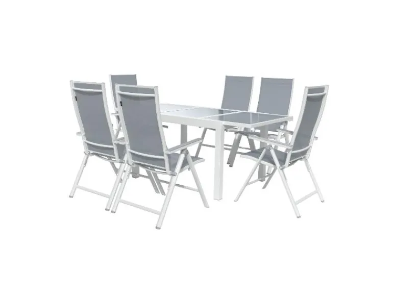 Aluminium tuinset Houston 7-delig<LIVARNO home New