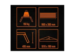 Aluminium werkplatform GAAP 960<Güde Outlet
