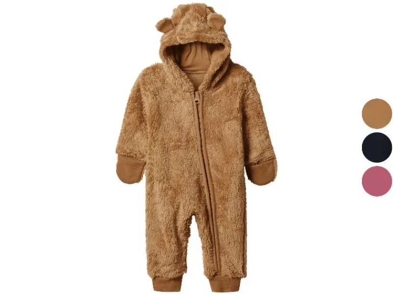 Baby fleece onesie<lupilu® Hot