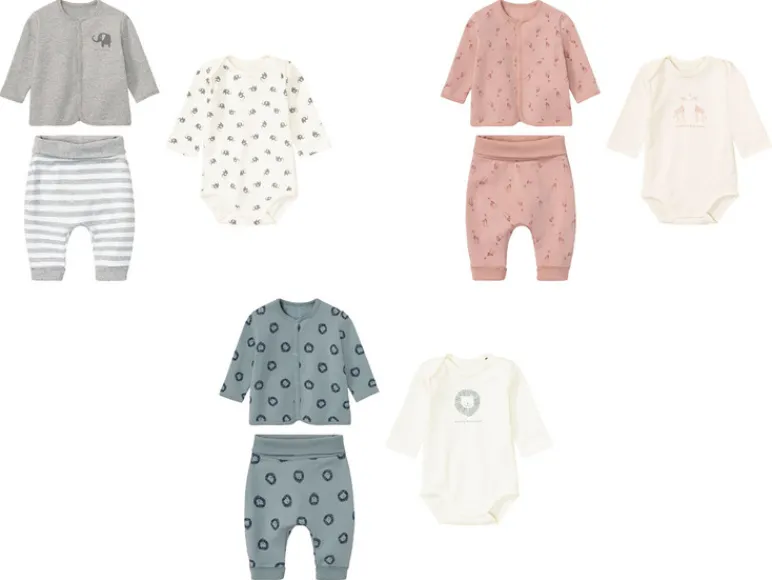 Baby meisjes / jongens cadeauset, met bio-katoen<bellybutton Discount