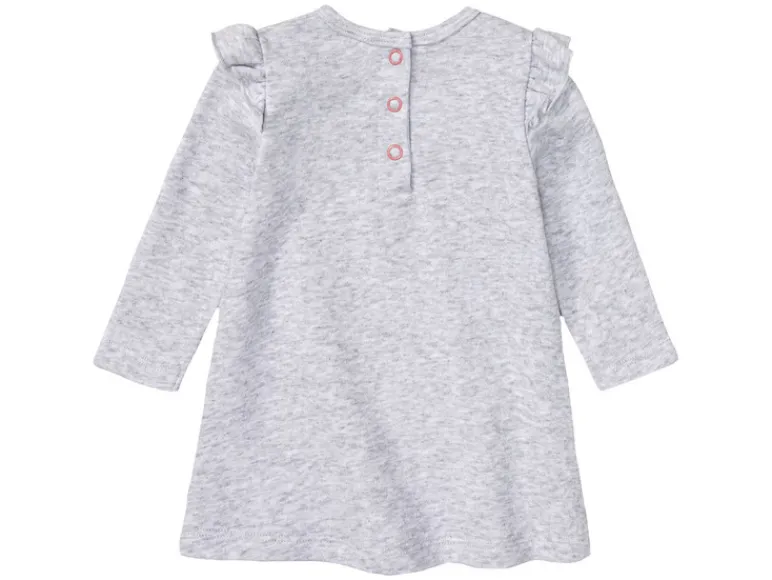 Baby meisjessweatjurk met hoog bio-katoengehalte< Clearance