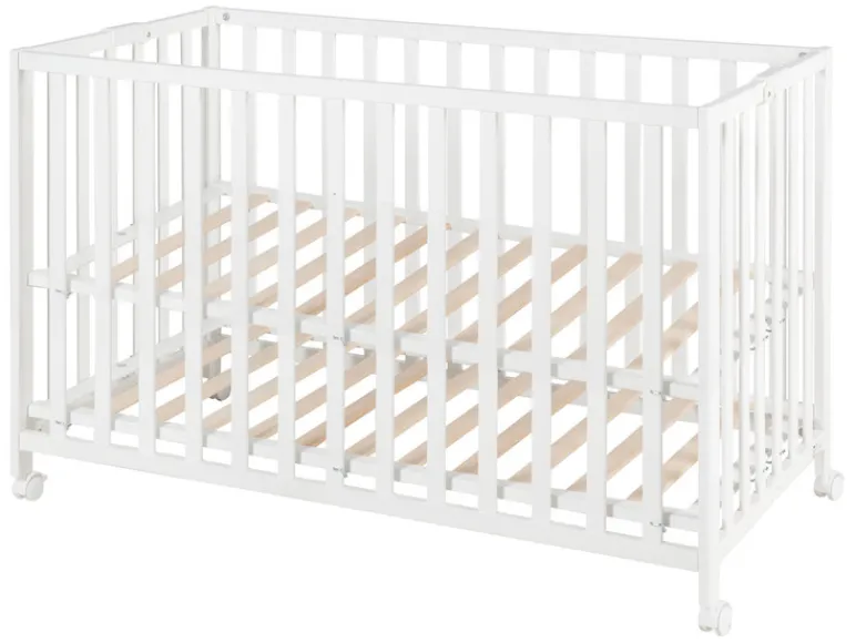 Baby opklapbed 60 x 120 cm<roba Hot