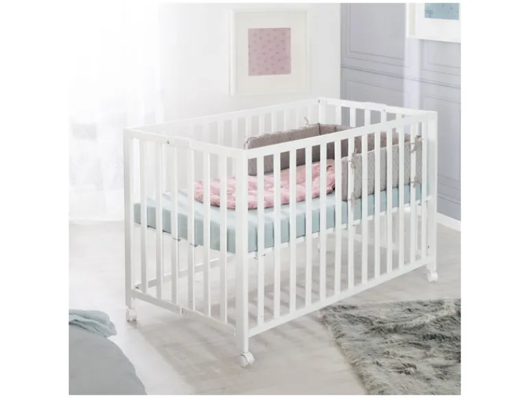 Baby opklapbed 60 x 120 cm<roba Hot
