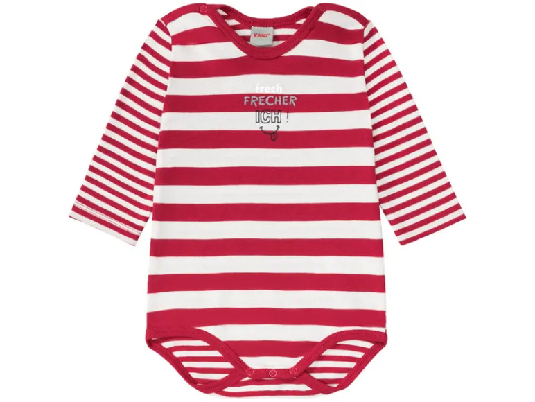 Baby romper, 2 stuks, met kruisknopen<KANZ Hot