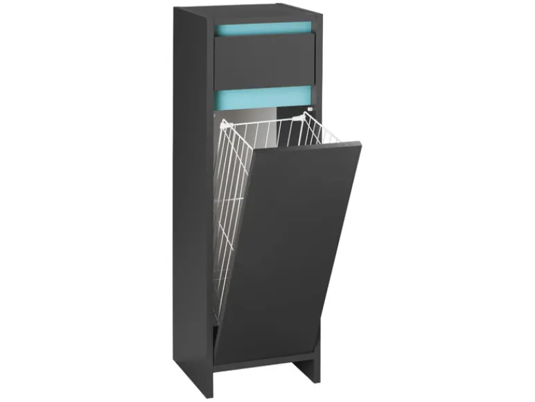Badkamerkast met wasmand Oslo<LIVARNO home Outlet