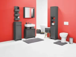 Badkamerkast met wasmand Oslo<LIVARNO home Outlet