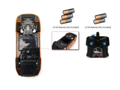 Bestuurbare auto Fast & Furious Nitro Powered Vapor 1:24<Jada Hot