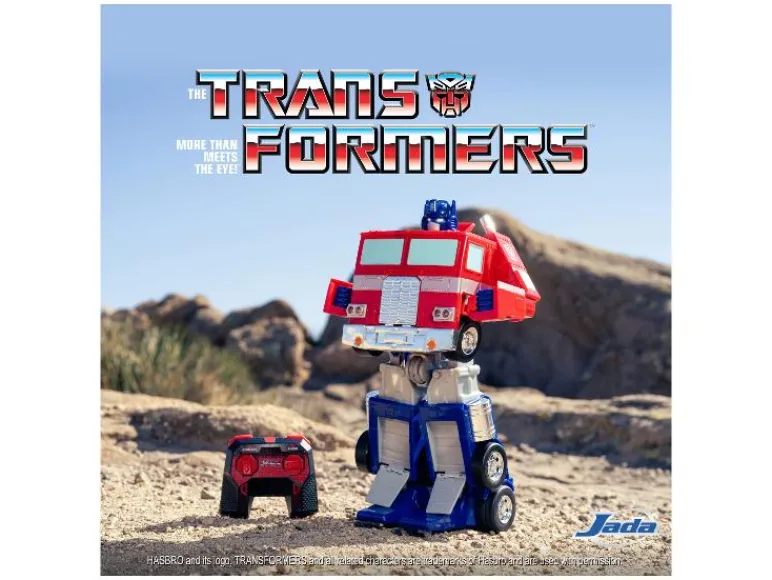 Bestuurbare auto Optimus Prime Transformer<Jada Outlet