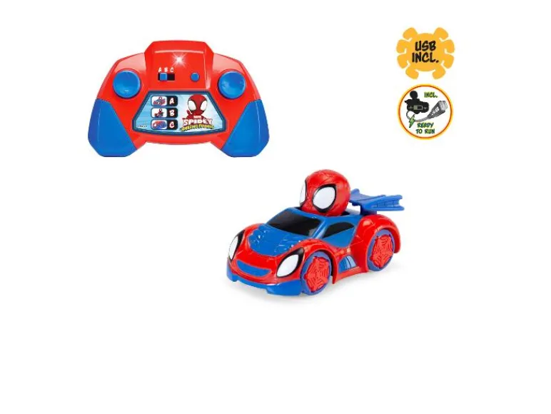 Bestuurbare auto Spidey 1:50<DICKIE Sale