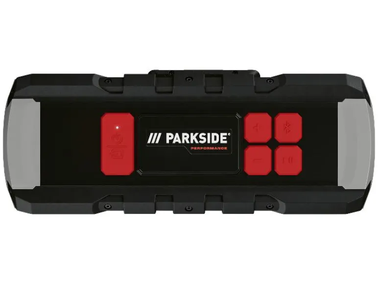 Bluetooth speaker 12 V of 20 V zonder accu en lader<PARKSIDE PERFORMANCE® Clearance