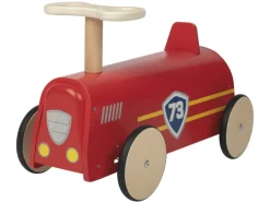 Bobby-auto, van echt hout<Playtive Hot