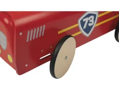 Bobby-auto, van echt hout<Playtive Hot