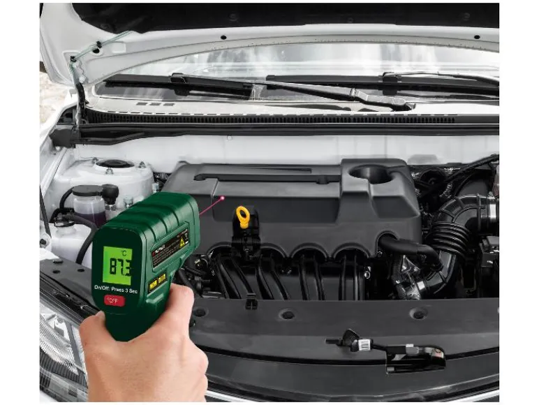 Bouw-/houtvochtmeter of infraroodthermometer<PARKSIDE® New
