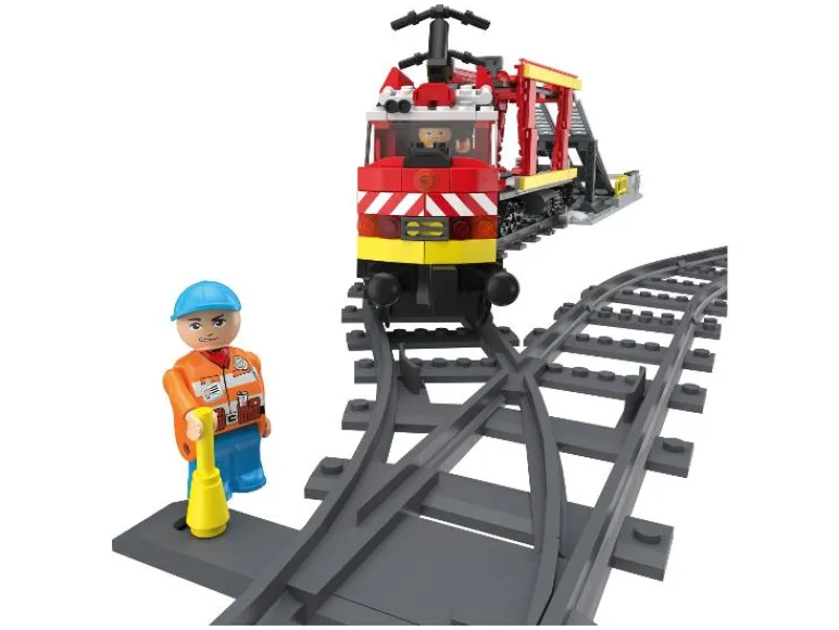 Bouwstenen set trein<Playtive Clippys New