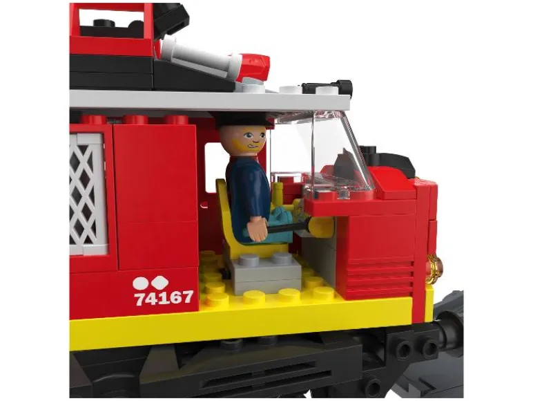 Bouwstenen set trein<Playtive Clippys New