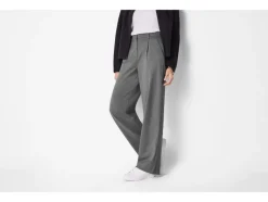 Dames flanellen broek - Wide leg<esmara® Online