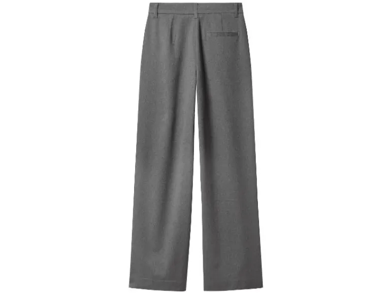 Dames flanellen broek - Wide leg<esmara® Online