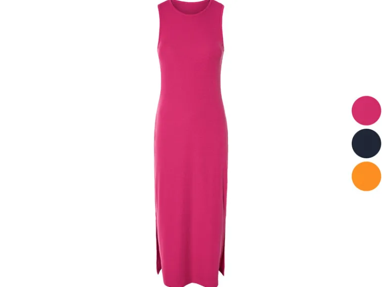Dames geribbelde jurk<esmara®