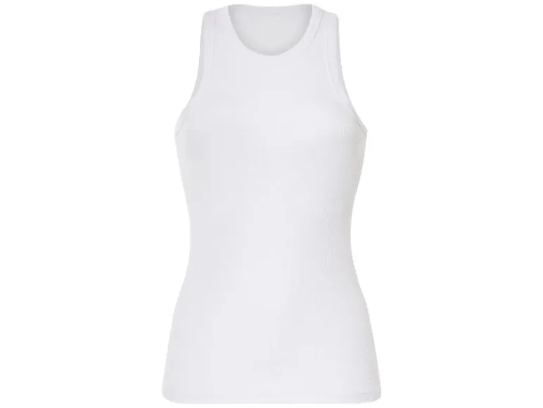 Dames geribde tanktop<esmara® Best