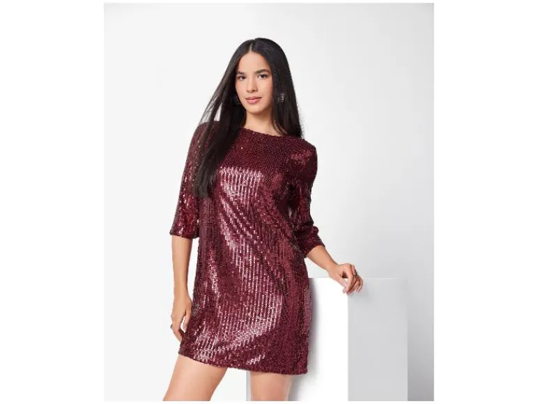 Dames jurk met pailletten<esmara® Clearance