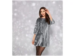 Dames jurk met pailletten<esmara® Sale