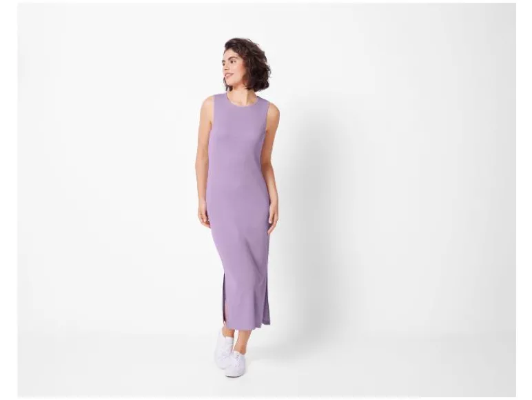 Dames jurk met ribstructuur<esmara®