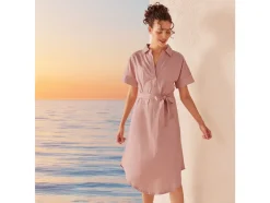 Dames linnen-maxi-jurk<esmara® Sale