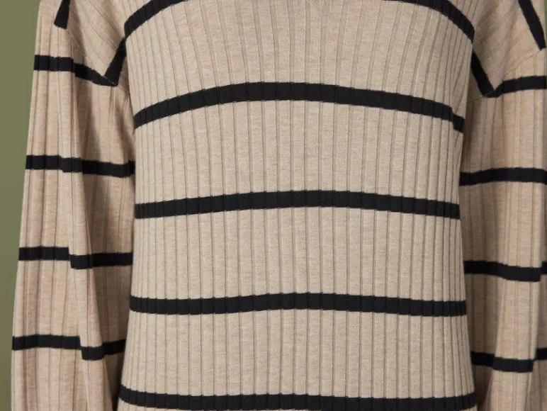 Dames midi-gebreide jurk<esmara® Sale