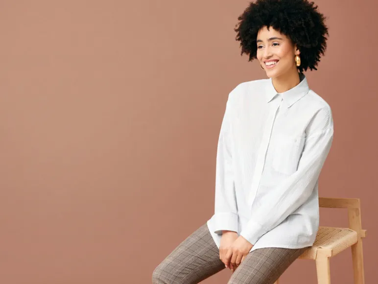 Dames oversized blouse<esmara® Discount