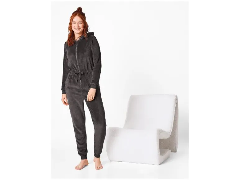 Dames pluche jumpsuit<esmara® Hot