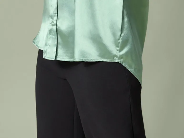 Dames satijnen blouse<esmara® New