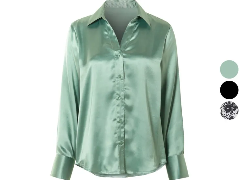 Dames satijnen blouse<esmara® New