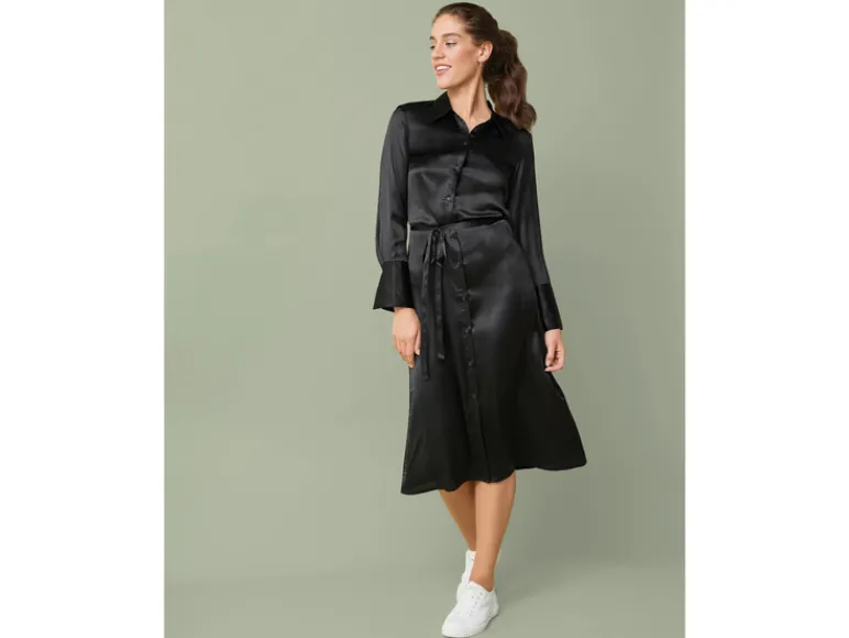 Dames satijnenjurk<esmara®