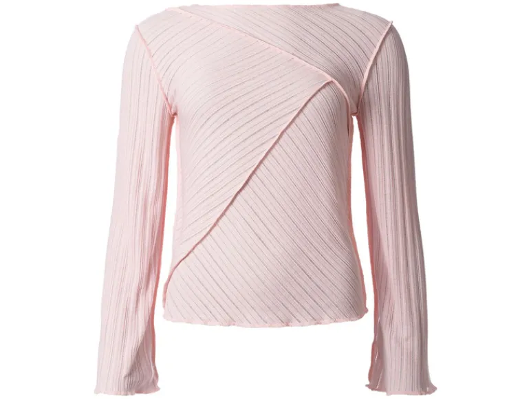 Dames shirt met lange mouwen roze<esmara®