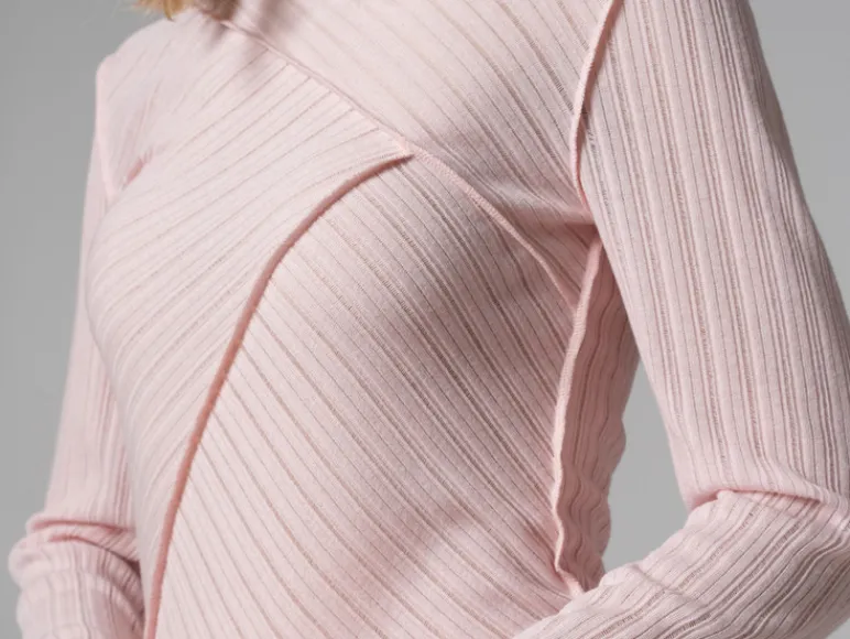 Dames shirt met lange mouwen roze<esmara®