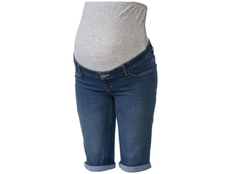 Dames zwangerschaps jeansshorts<esmara® Clearance