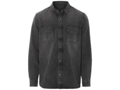 Denim heren overhemd<LIVERGY® Best
