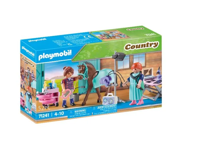 Dierenarts voor paarden - 71241<Playmobil Hot