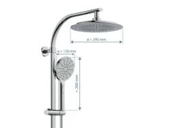Doucheset Madura Fresh met thermostaatkraan<Schütte Hot