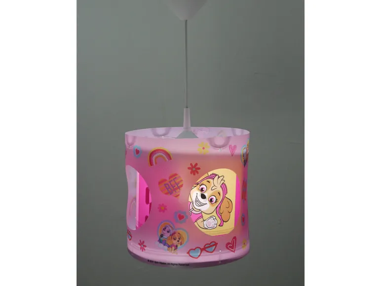 Draaibare hanglamp Paw Patrol, in hoogte verstelbaar<Niermann Hot