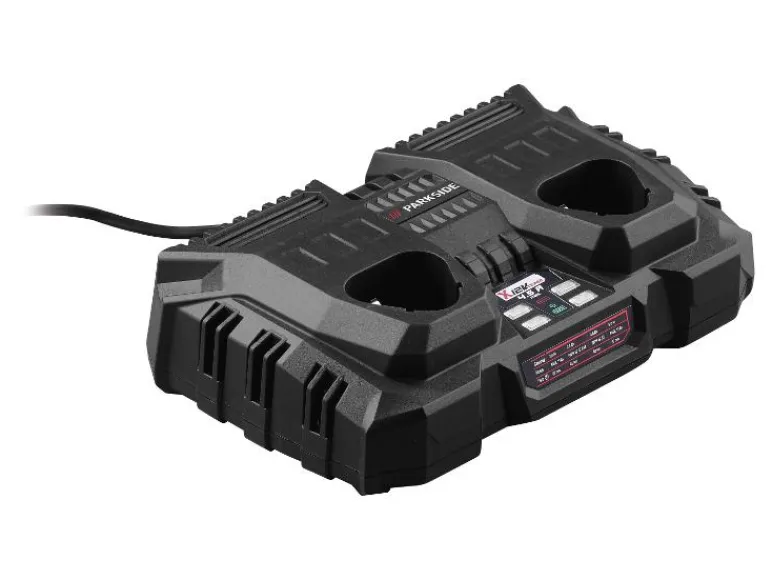 Dubbele accu-oplader 12 V<PARKSIDE® Clearance