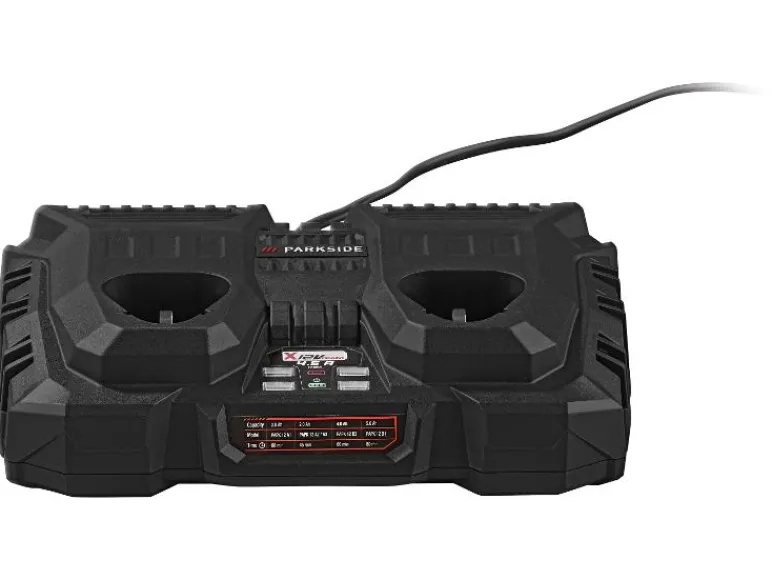 Dubbele accu-oplader 12 V<PARKSIDE® Clearance