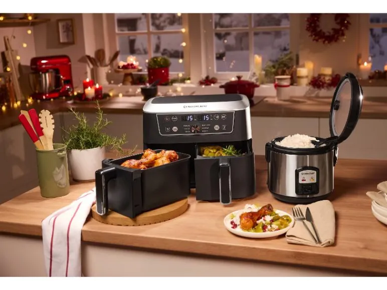 Dubbele airfryer 2x 4,35 L<SILVERCREST® New
